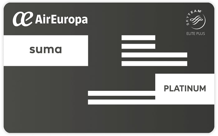 Tarjeta suma platinum