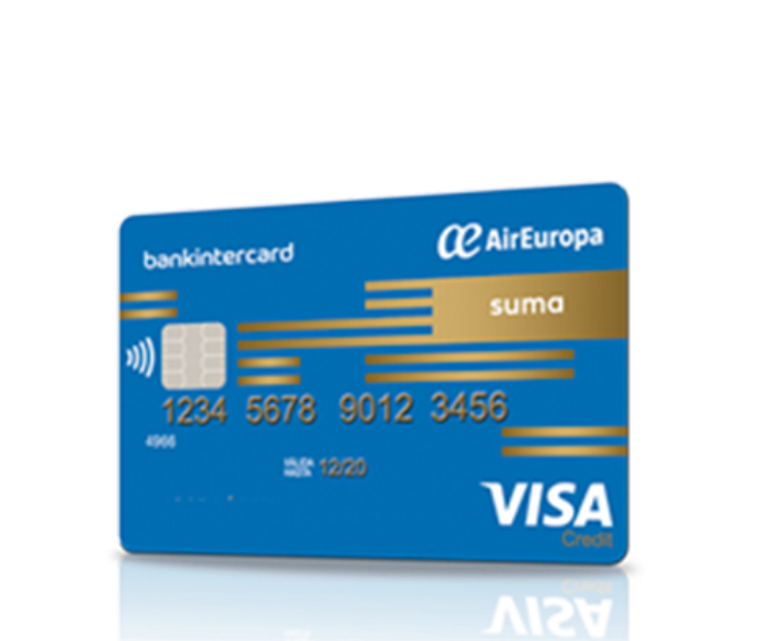 Tarjeta Visa Air Europa SUMA España | Bankintercard y Europa