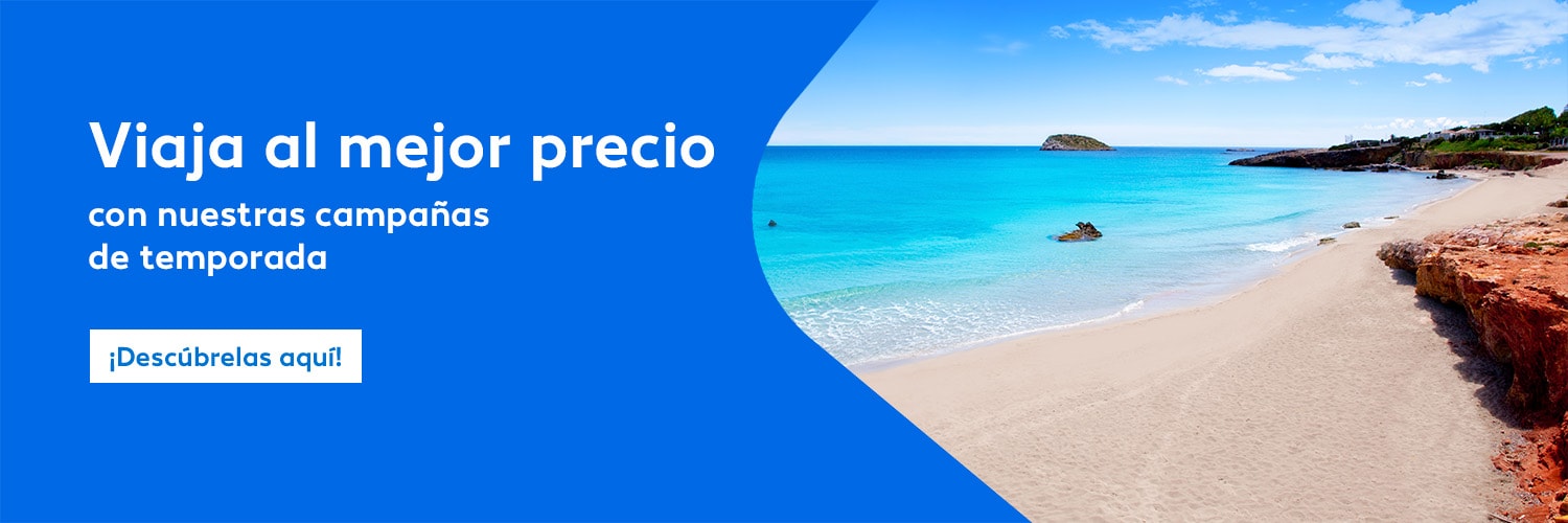 Campañas de oferta de vuelos por temporada y festivos de Air Europa