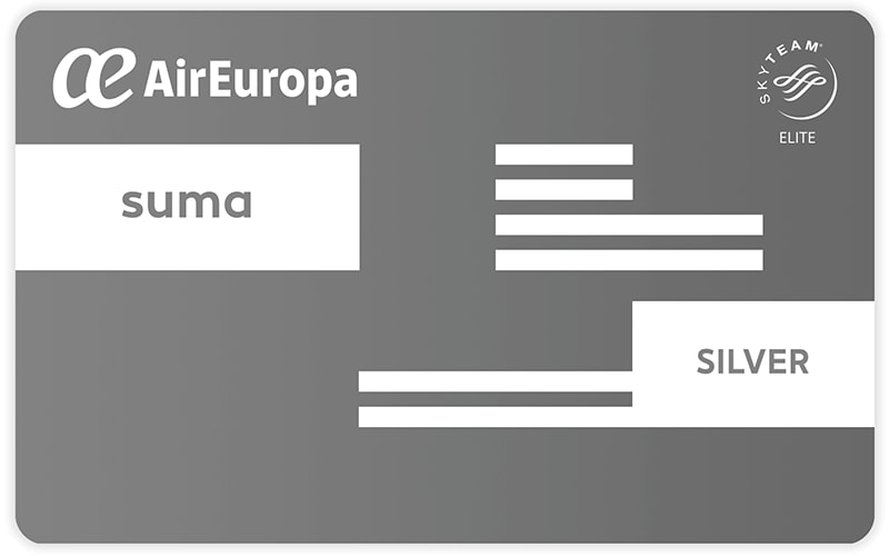 Autónomo Esmerado vacunación Tarjetas y Ventajas | Niveles de Air Europa SUMA Francia