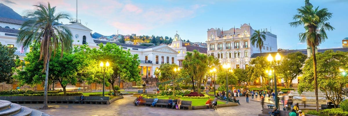 Voos baratos de Lisboa para Quito (LIS - UIO)